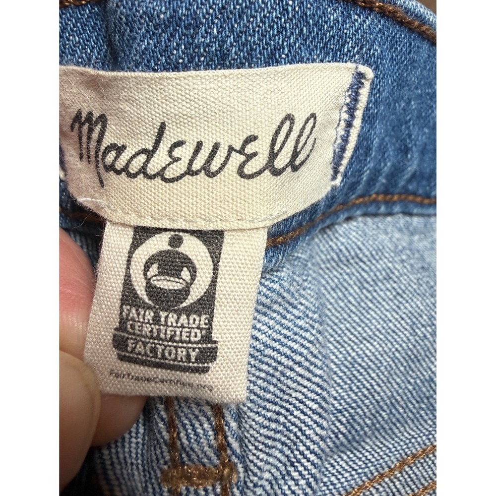 Madewell Womens High-Rise Slim Boyjean Blue Denim Stretch Jeans Size 29 - Picture 10 of 11
